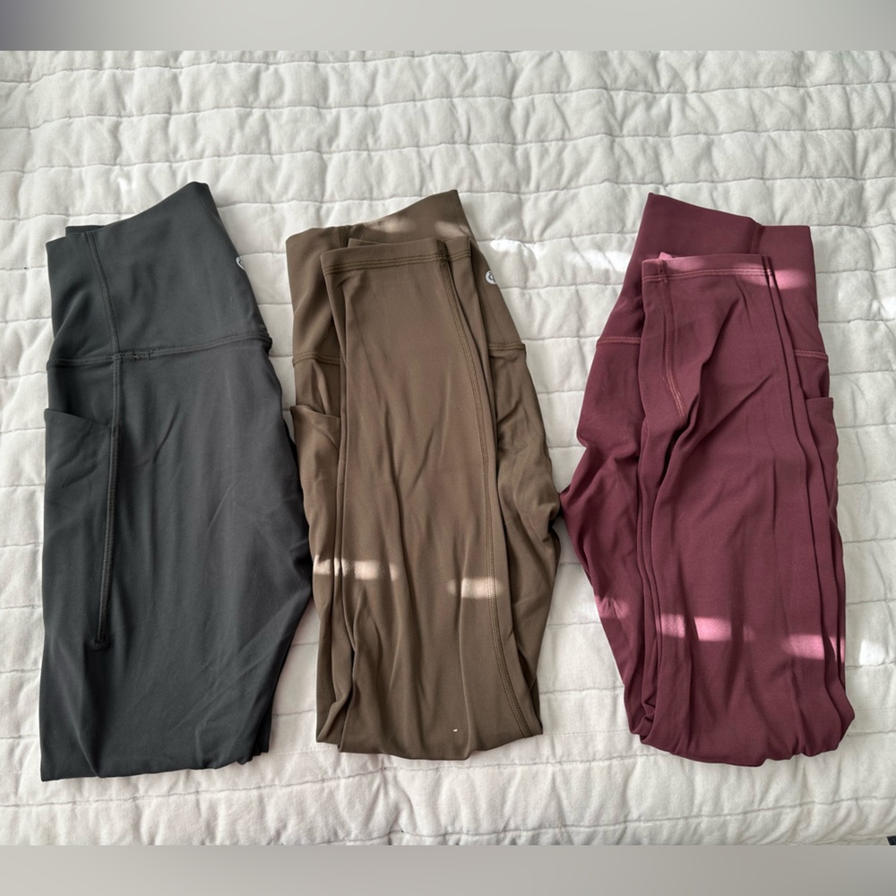 Colorfulkoala pocket legging bundle